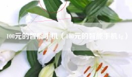 100元的智能手机（100元的智能手机4g）